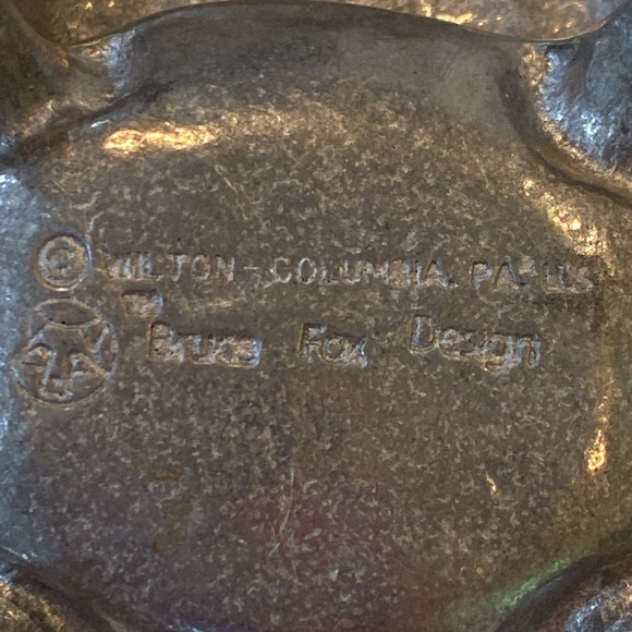 Turtle Lidded Trinket Box by Wilton Columbia PA US Bruce Fox Design RARE VTG - Picture 13 of 16